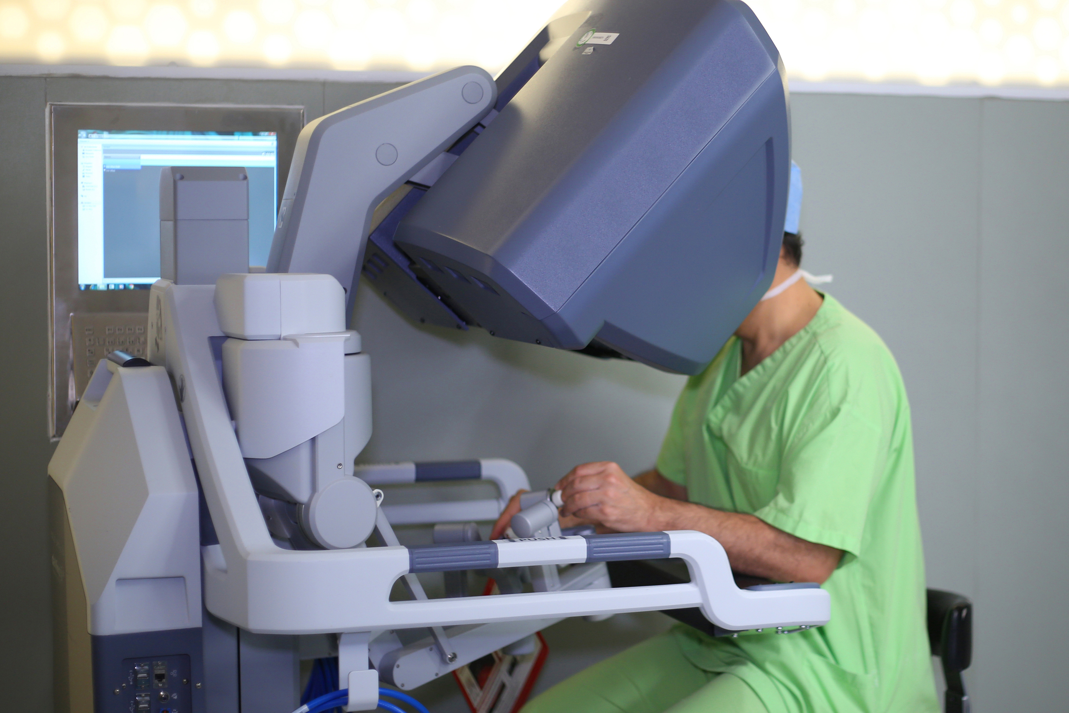 Da Vinci Roboter-Konsole